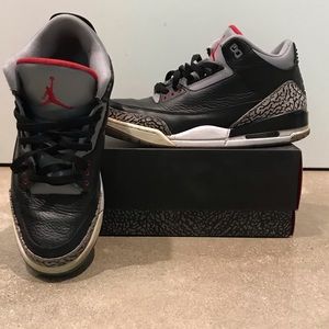 Black / Cement Jordan III 2012